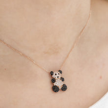 Panda Necklace Japanese Panda Gifts Gold Panda Bear Necklace Japanese Jewelry